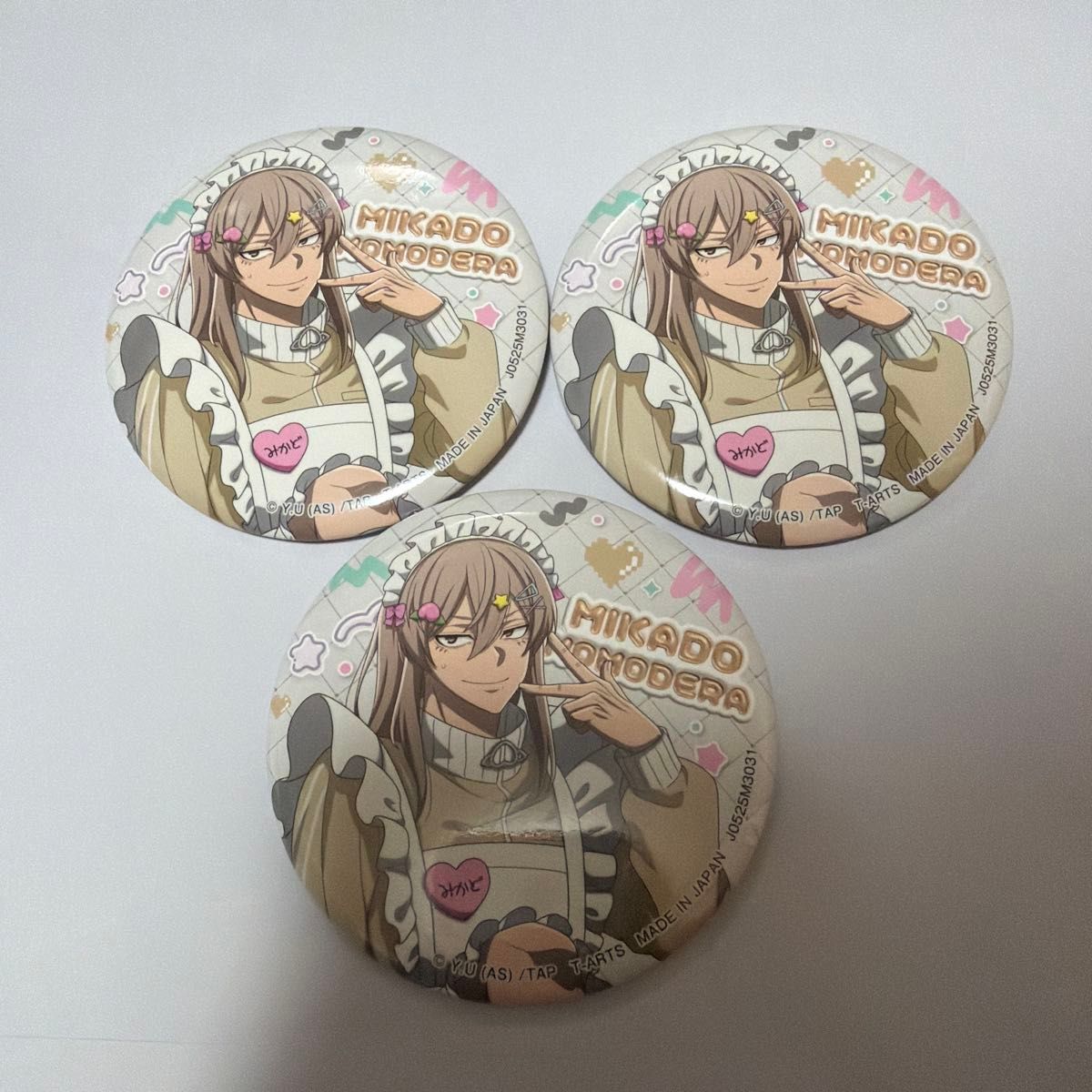 桃源暗鬼 アクリルスタンド 桃寺神門 ジャージメイド 缶バッジ｜Yahoo