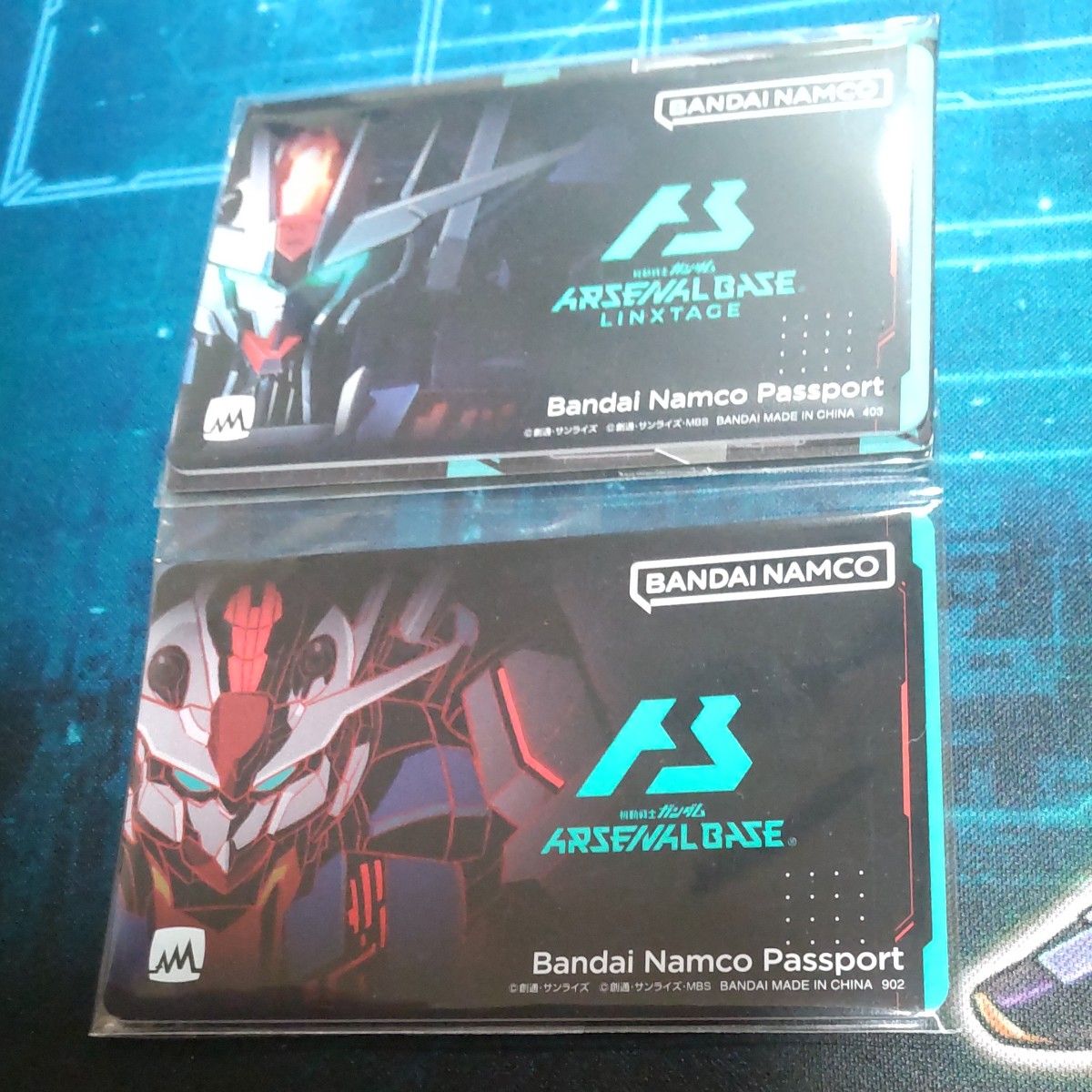 GGGP バナパス 2種 デジタルエフェクト未使用 美品 イニブ ガンダム