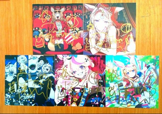 ホロライブ ReGLOSS アナザージャケット 直筆サイン 音乃瀬奏｜Yahoo