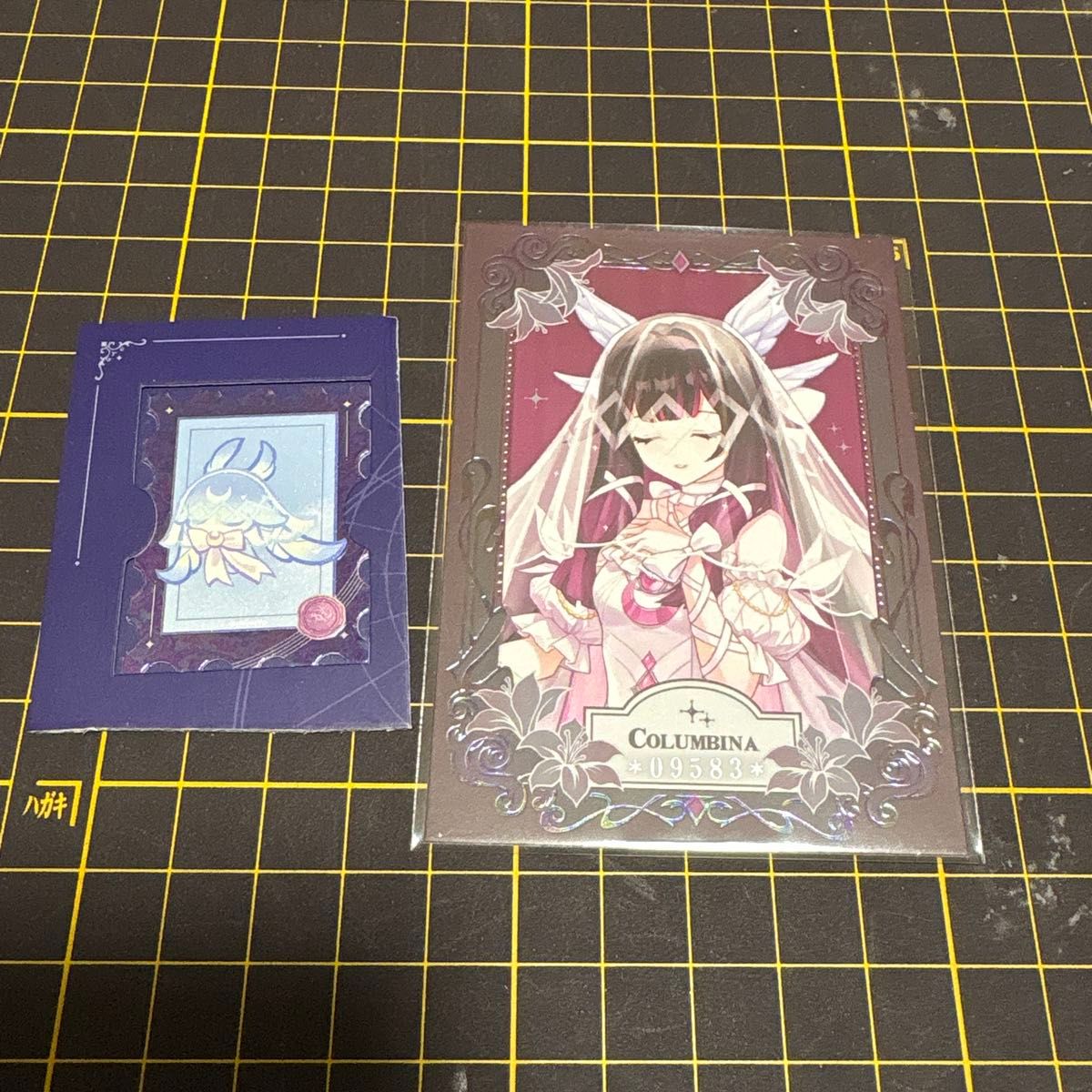 原神fes フェス vipチケット 特典PVCデスクマット 原画 コロンビーナ