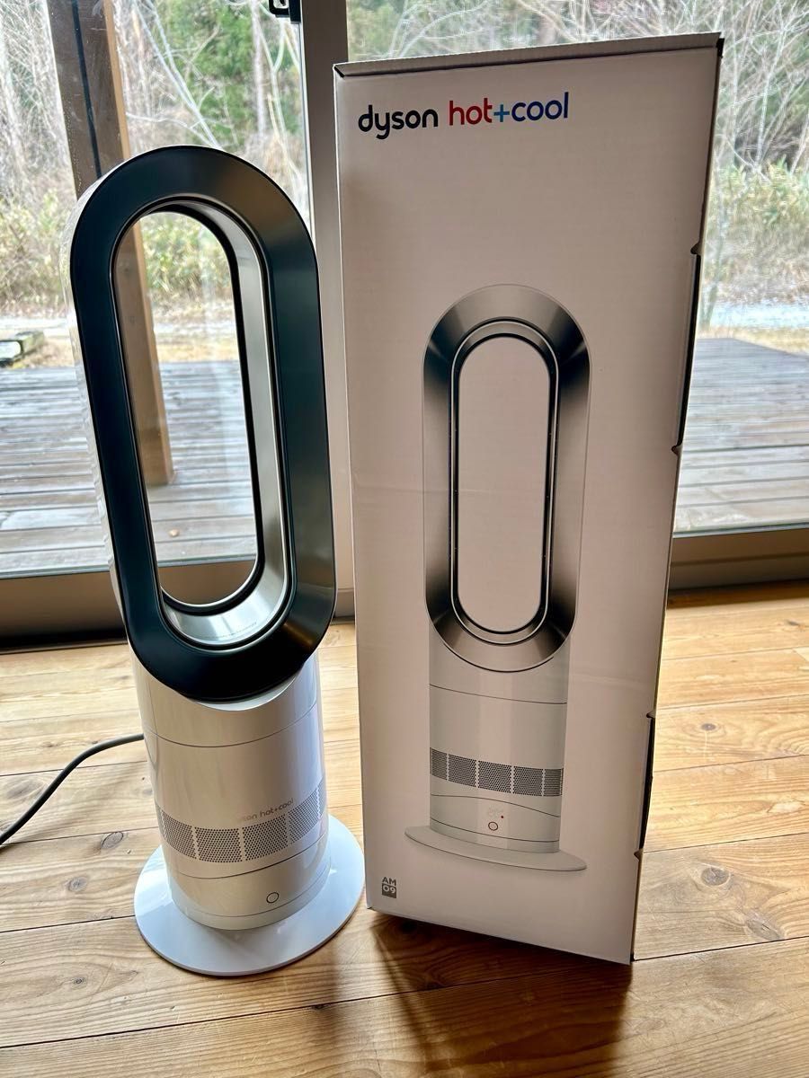 Dyson dyson hot＋cool ファンヒーター AM 09 WN（ホワイト/ニッケル