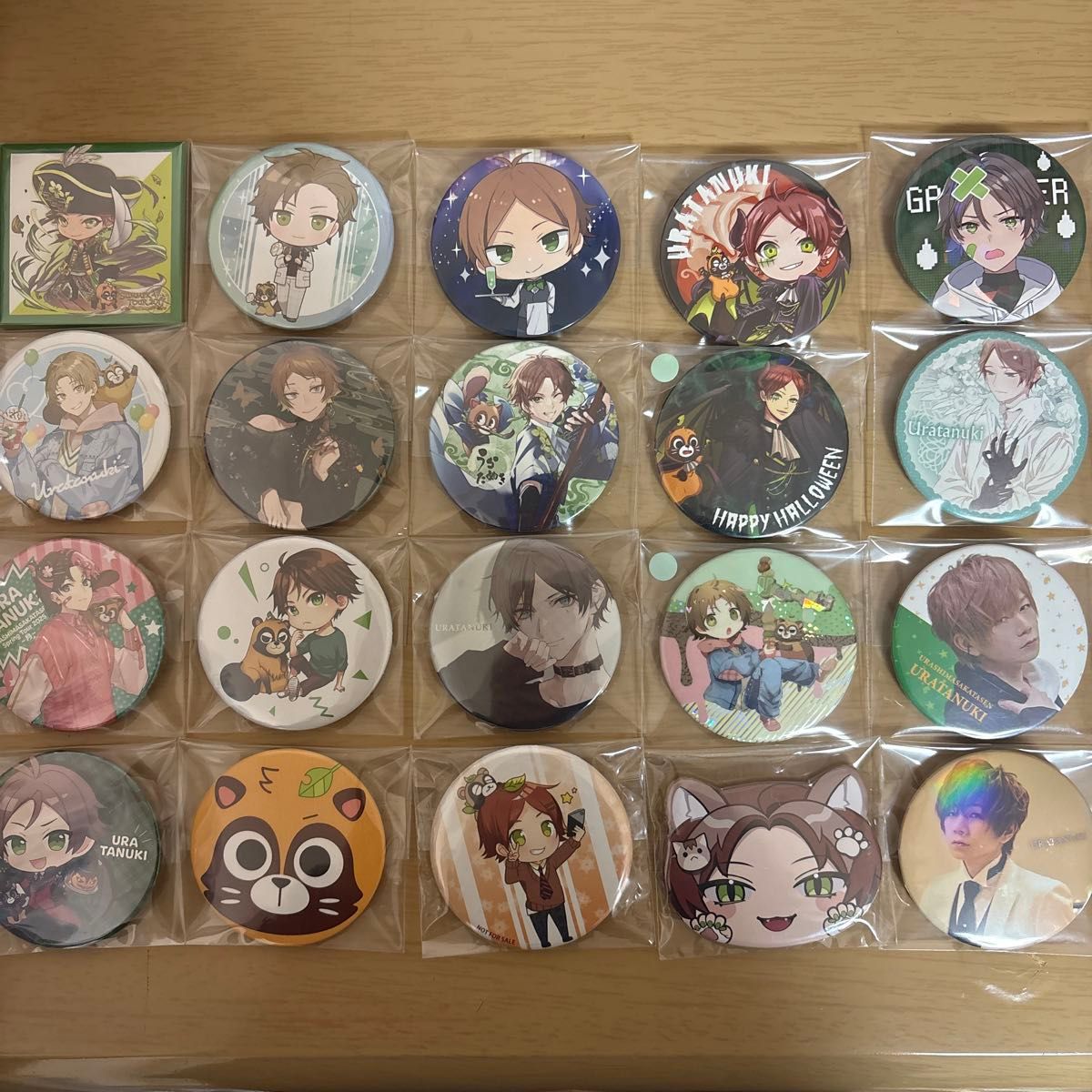 うりゃしましゃかたせん 浦島坂田船 缶バッジ 20個｜Yahoo!フリマ（旧