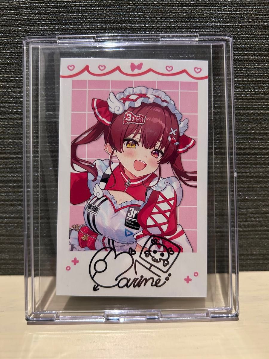 ホロライブ 宝鐘マリン アルバムCD特典 アナザージャケット サイン入り