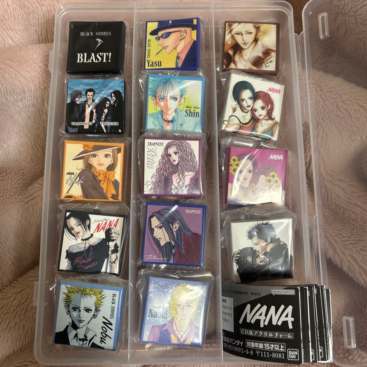 14種類コンプリート】NANA CD風アクリルチャーム 全種類 ミニチャーム