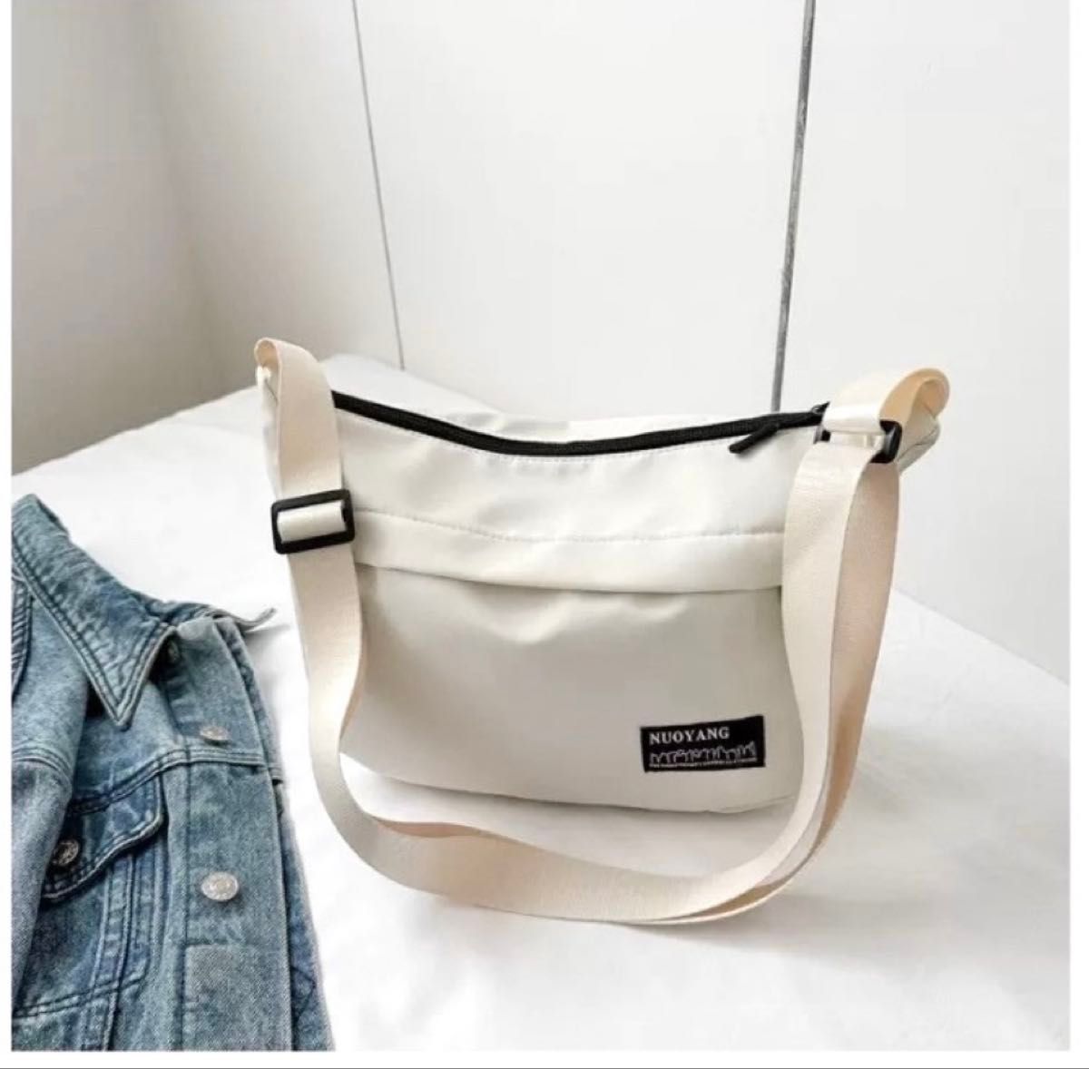 美品 SOMES SADDLE ソメスサドル ロゴ入り 巾着 男女兼用 バッグ