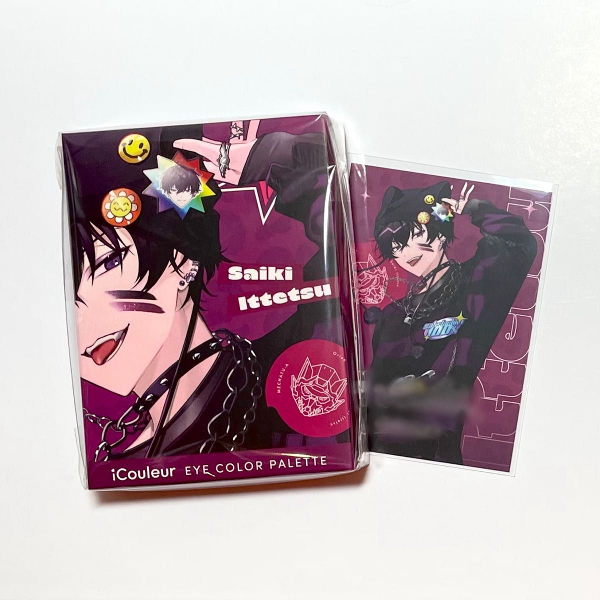 にじさんじ Dytica×iCouleur アイシャドウパレット 叢雲カゲツ