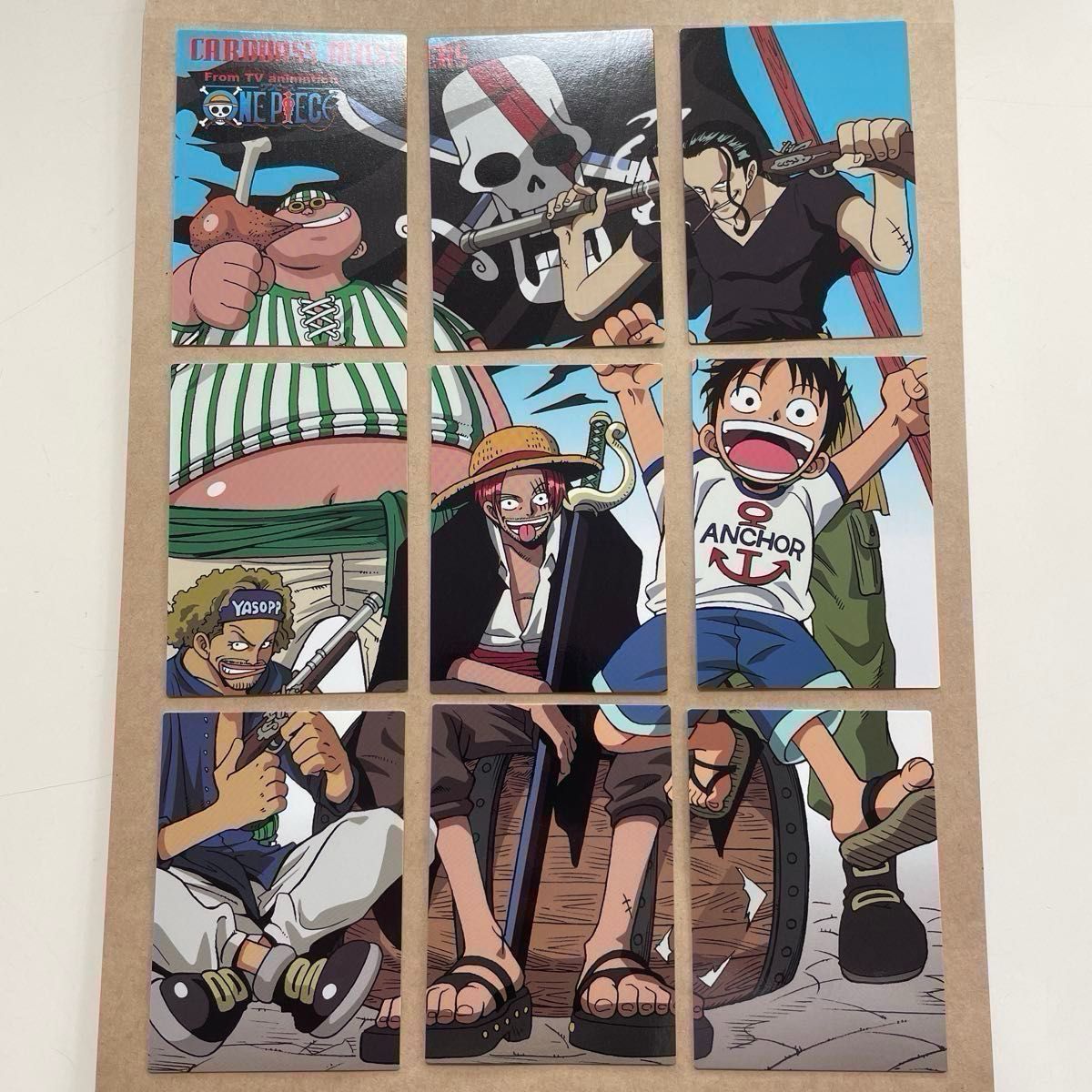 ワンピースマガジン020 読者プレゼント特製クリアファイル 当選品