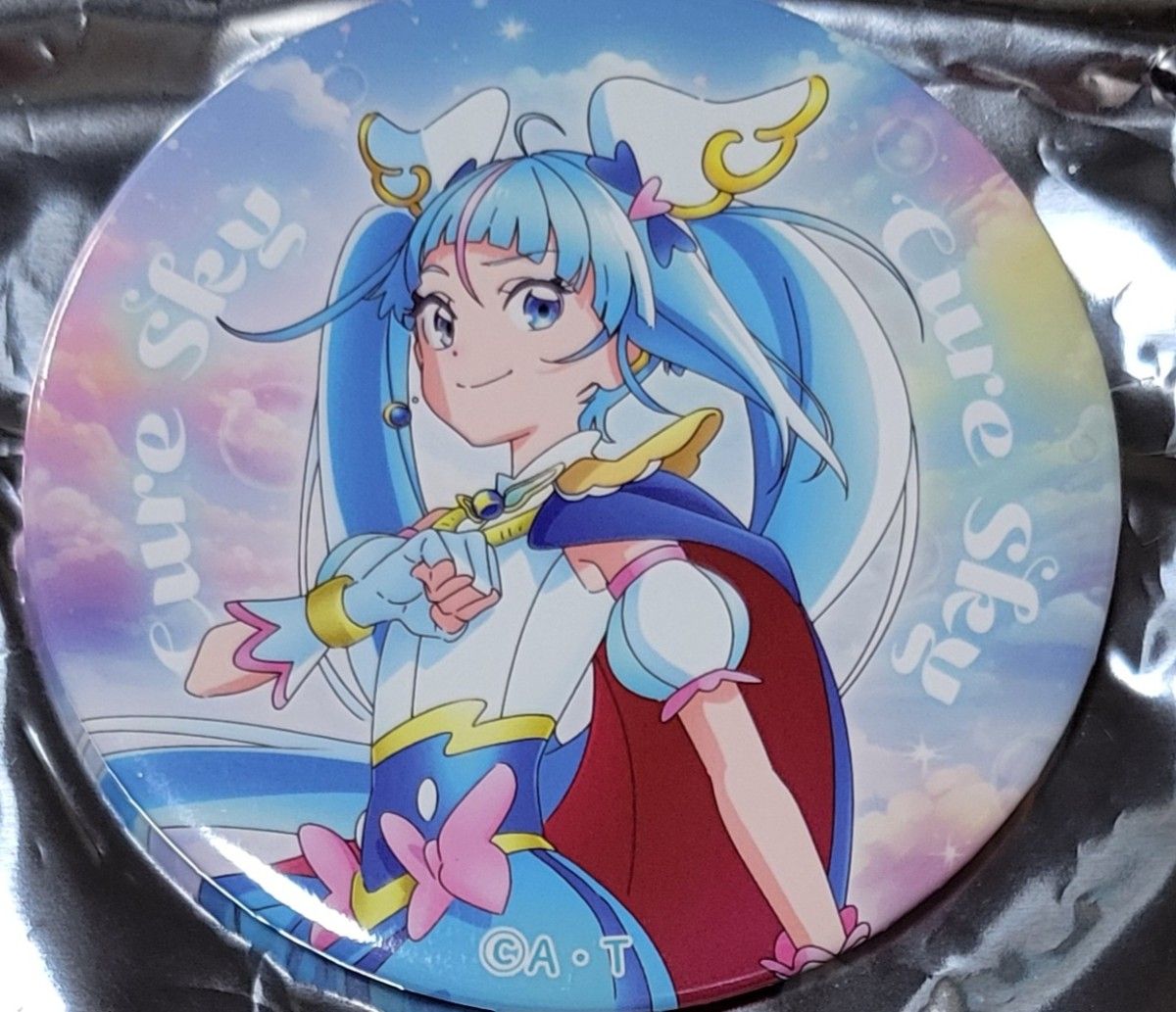 キュアウィング ひろがるスカイ プリキュア ライブ LIVE 缶バッジ 夕凪