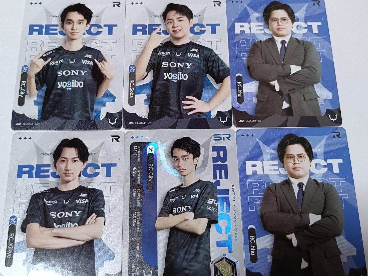 第五人格 IdentityV IJLカード 2024秋季 ZETA 7枚セット 選手｜Yahoo