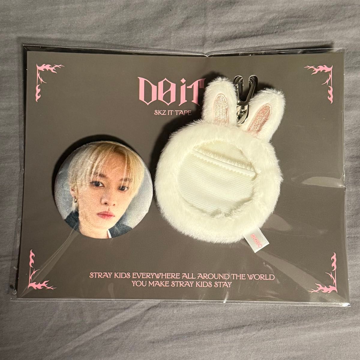 straykids スキズ ポップアップ リノ キーリング メンプロ トレカ付