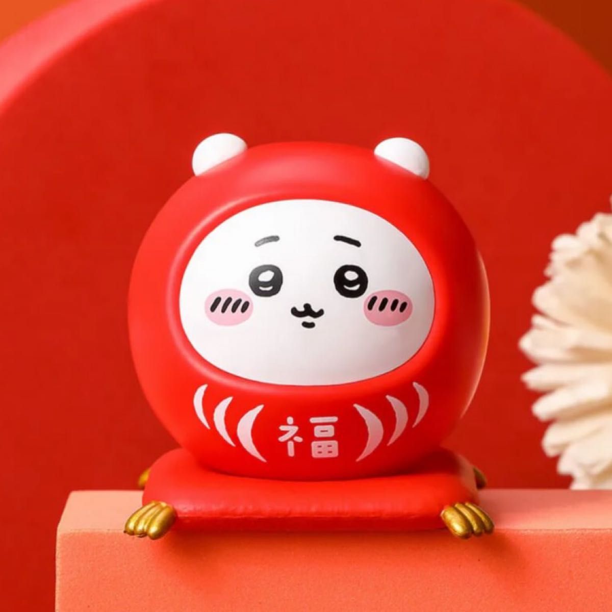 祈福達摩 全5+1種 2026年台湾限定 7-11ちいかわだるまフィギュア