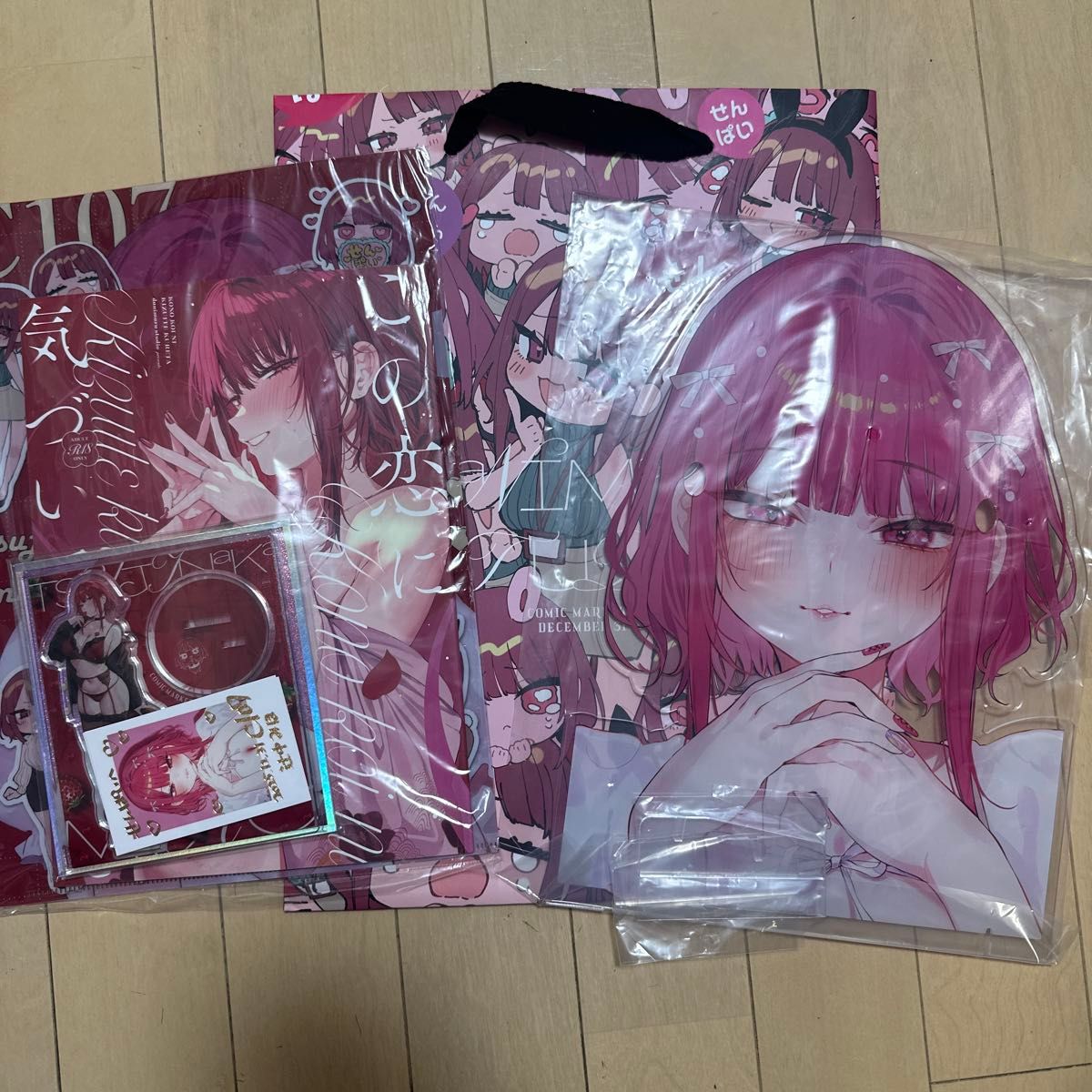 C107 ろうか C107特典 会場限定 チェキ風イラストカード 種沢姉妹