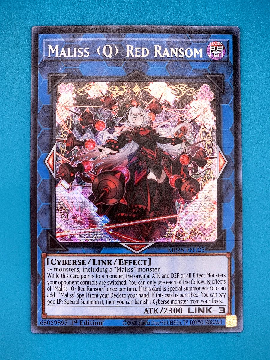 未開封 M∀LICE＜Q＞RED RANSOM スリーブ 中国 遊戯王 レッドランサム
