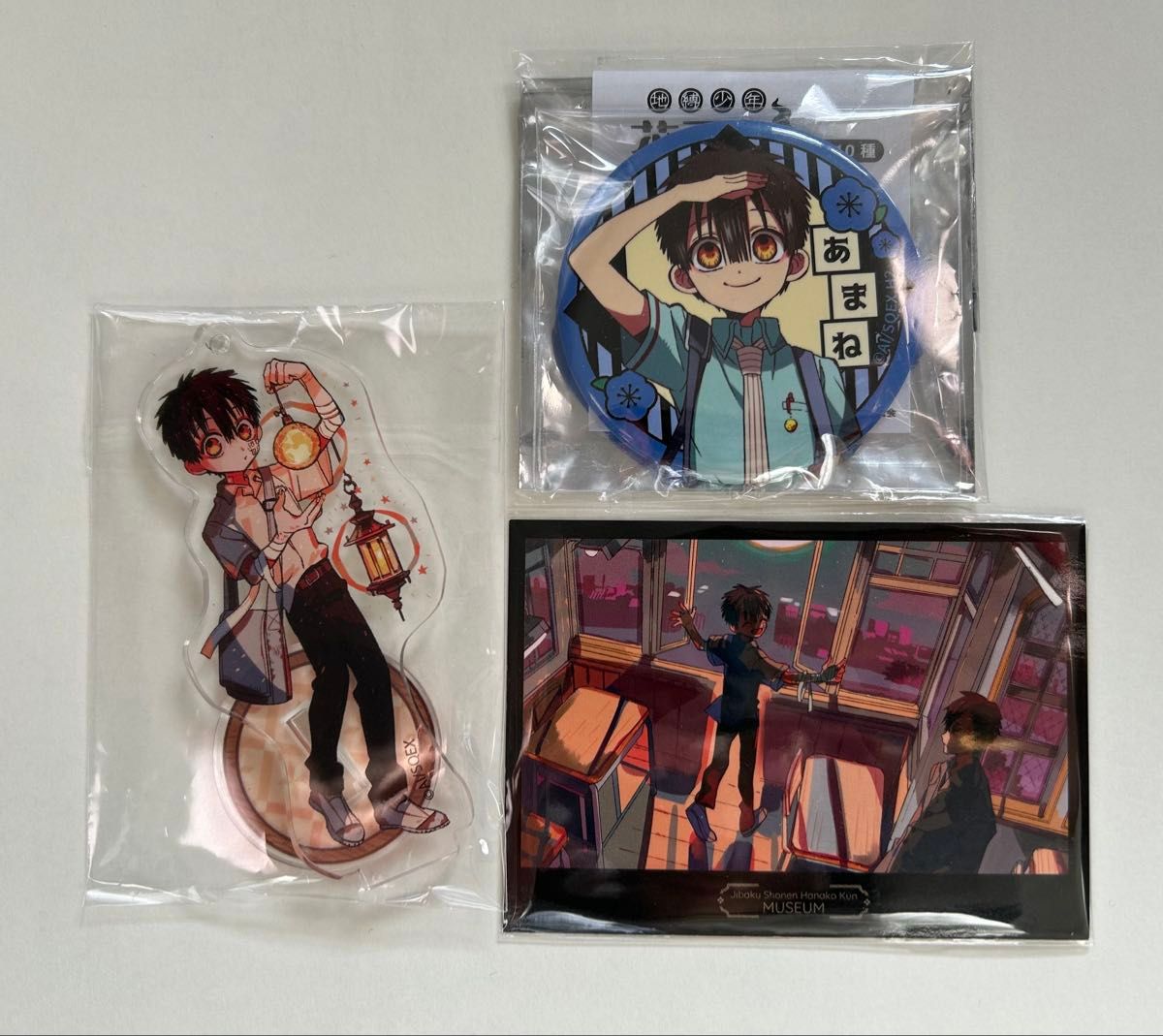 地縛少年花子くん 柚木普 柚木司 10周年 ジュエリー缶バッジ