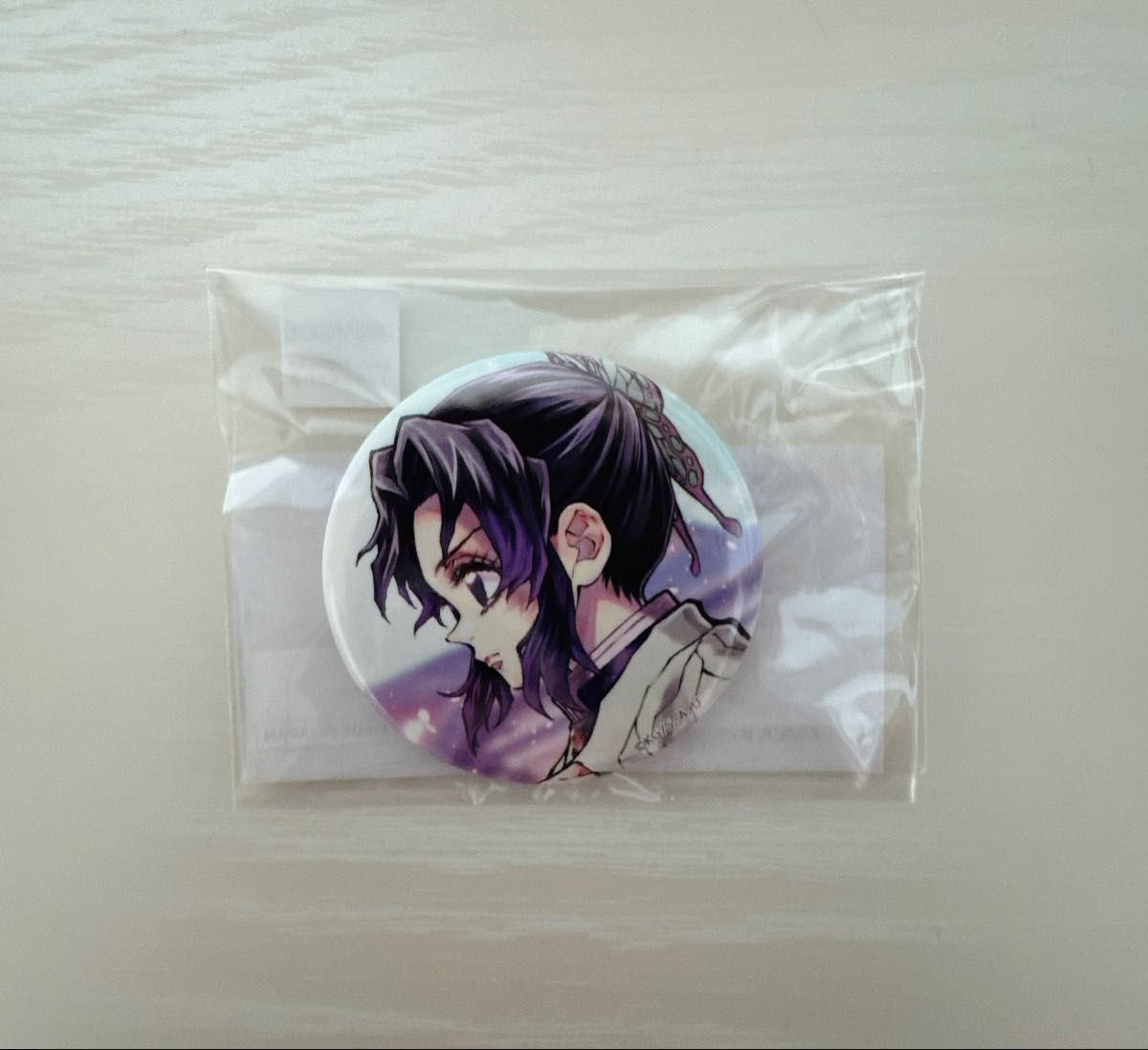 鬼滅の刃 胡蝶カナエ 胡蝶しのぶ ノーマル缶バッジ各1つセットC106