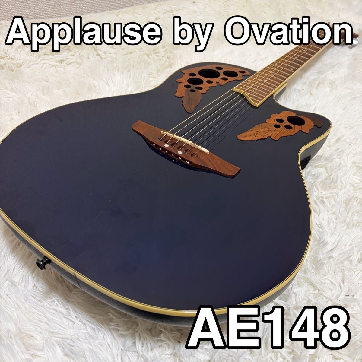 美品/良音/エピフォンby GIBSON AJ-15E/VS 改FISHMANエレアコ 弦低め