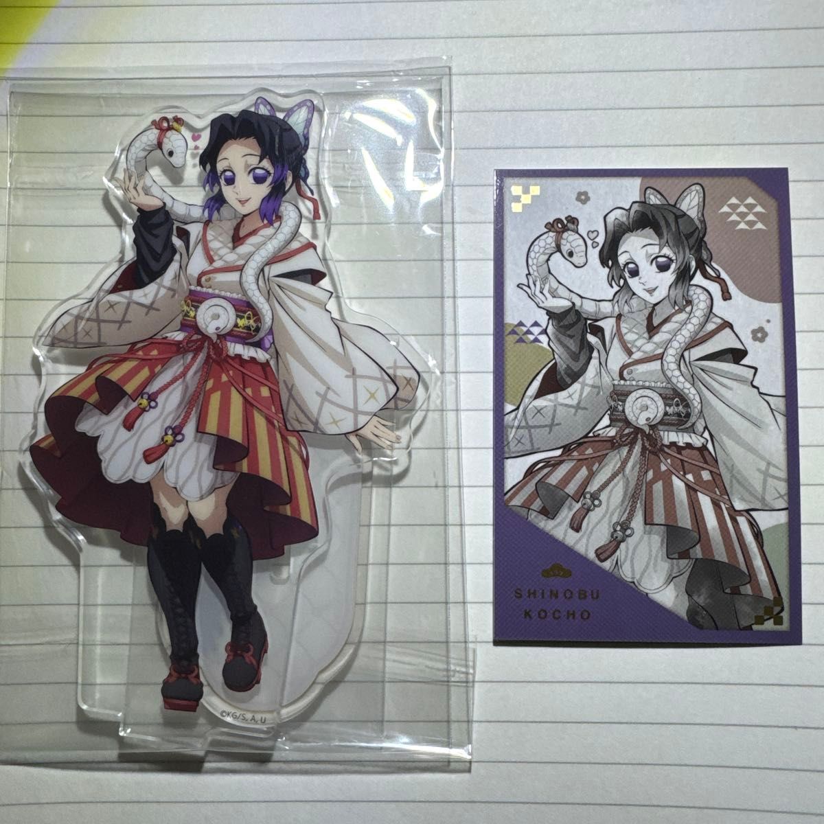 鬼滅の刃 干支 2025 巳年 アクリルスタンド 胡蝶しのぶ｜Yahoo!フリマ