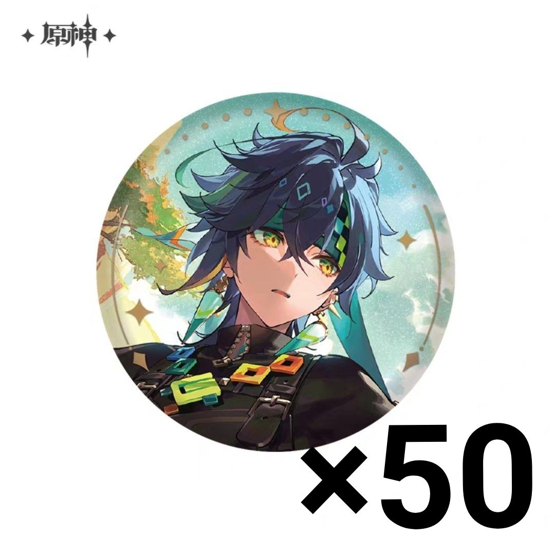 原神 キィニチ アクリルスタンド 缶バッジ アクキー セット ナタ 公式