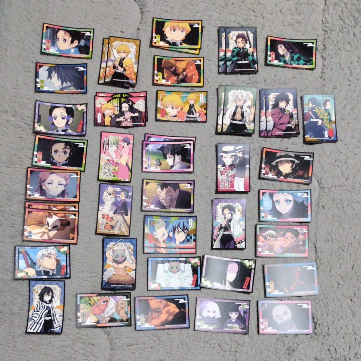 鬼滅の刃ステッカーきめつのやいばステッカー鬼滅の刃シール100被り