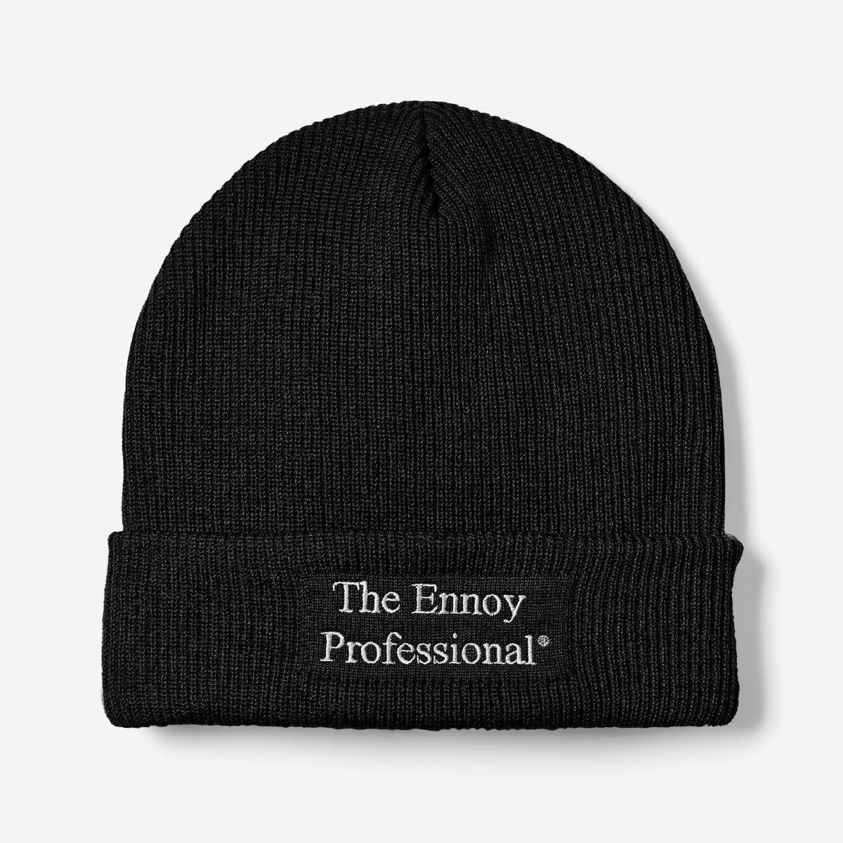 ENNOY PROFESSIONAL KNIT CAP (BLACK) エンノイ ニットキャップ