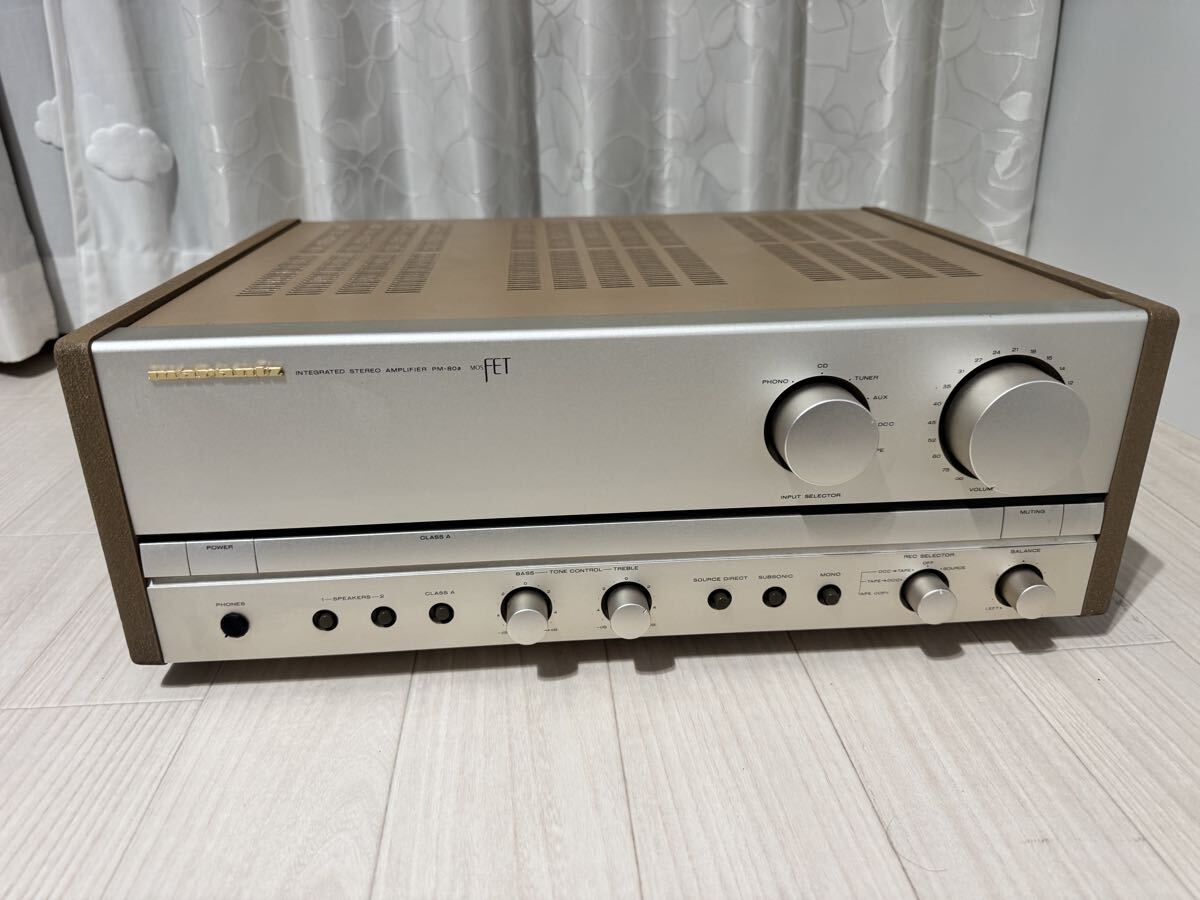 Yahoo!オークション -「marantz pm 80」の落札相場・落札価格