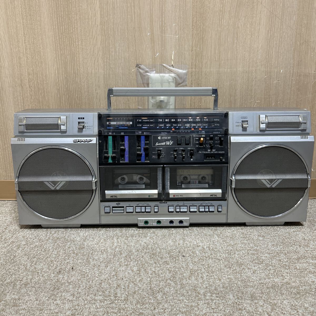 Yahoo!オークション -「757」(ラジカセ) (カセットデッキ)の落札相場