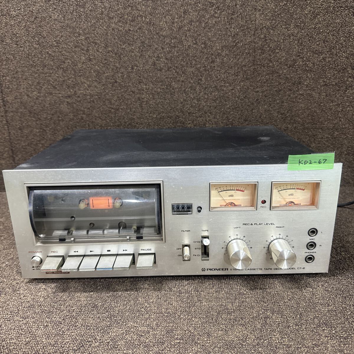 Yahoo!オークション -「pioneer パイオニア ct」(一般) (カセット