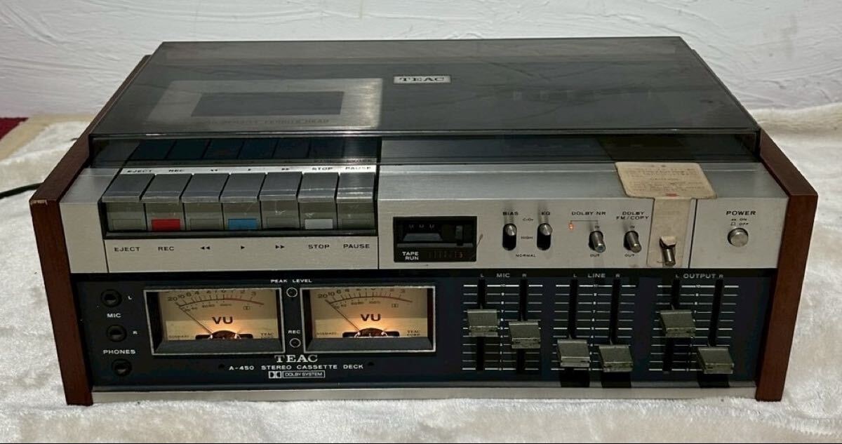 Yahoo!オークション -「teac a-450」の落札相場・落札価格