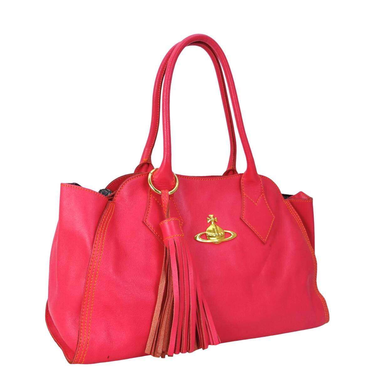 Yahoo!オークション -「ヴィヴィアン バッグ ピンク」の落札相場・落札価格