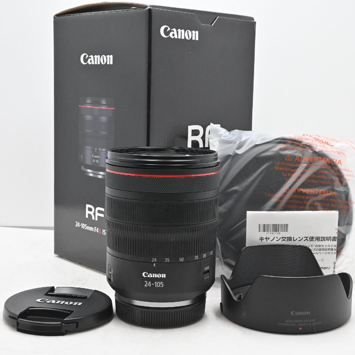 CANON RF24-105mm F4 L IS USM オークション比較 - 価格.com