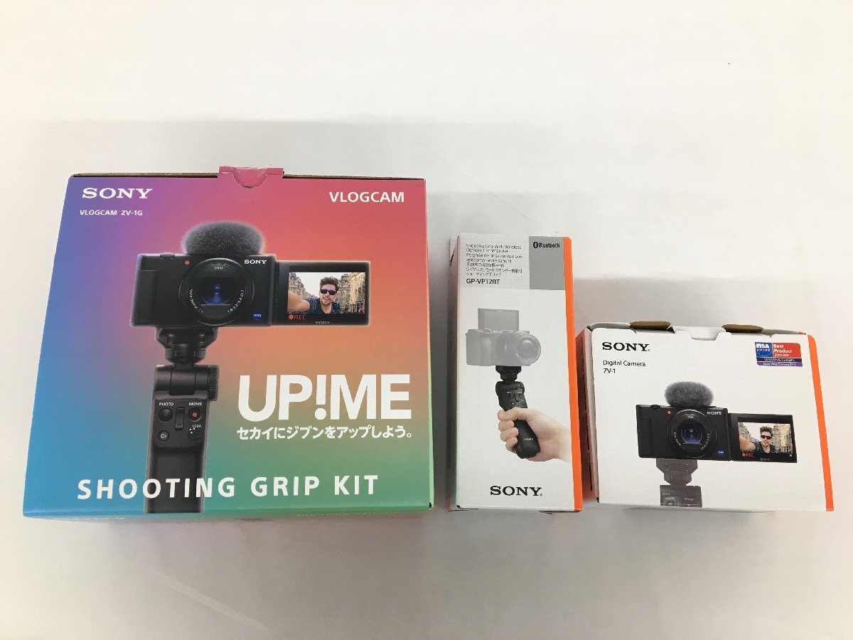 SONY VLOGCAM ZV-1G シューティンググリップキット オークション比較