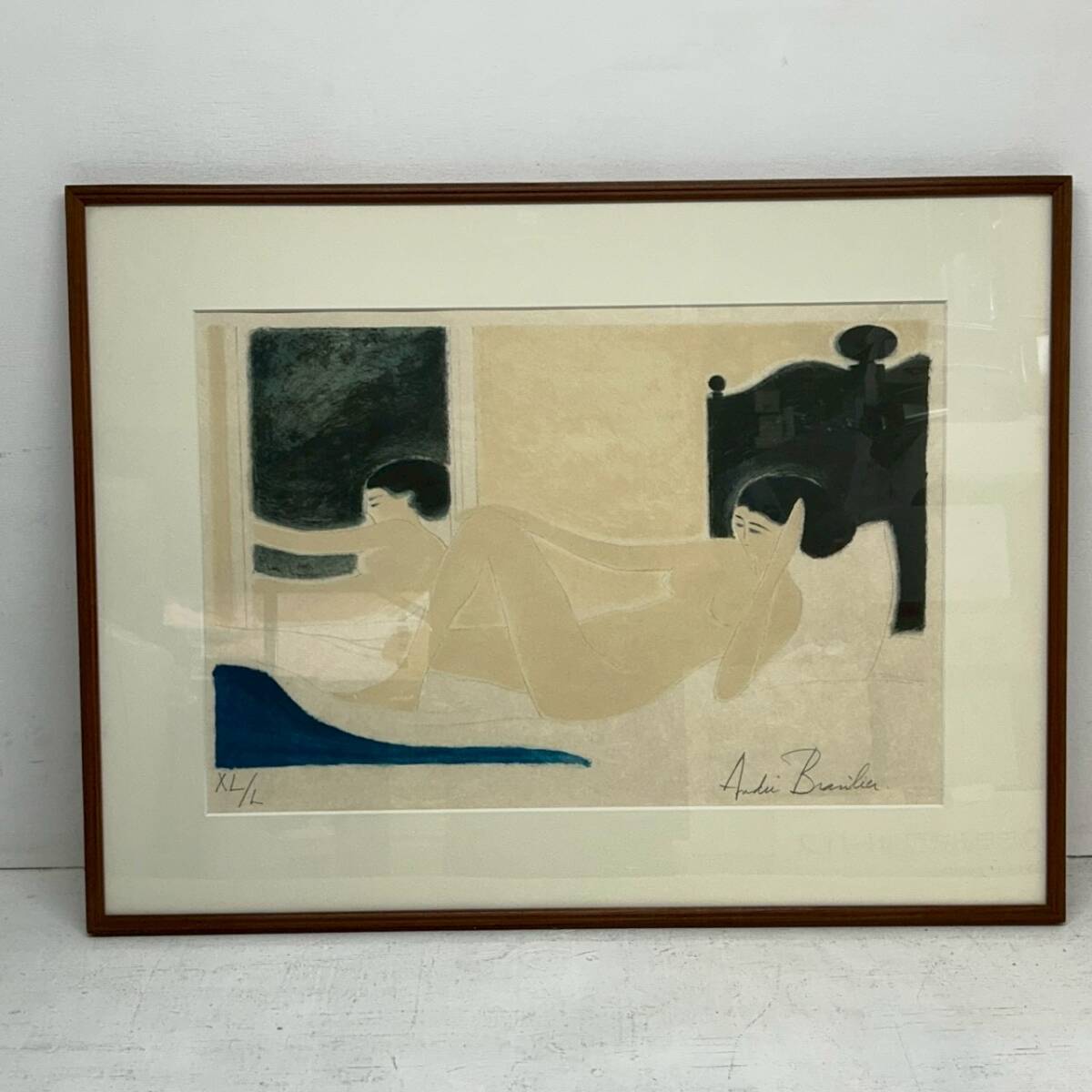 Yahoo!オークション -「アンドレブラジリエ」(版画) (美術品)の落札