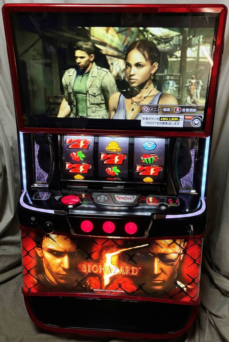 Yahoo!オークション -「バイオハザード5」(パチスロ実機) (パチンコ