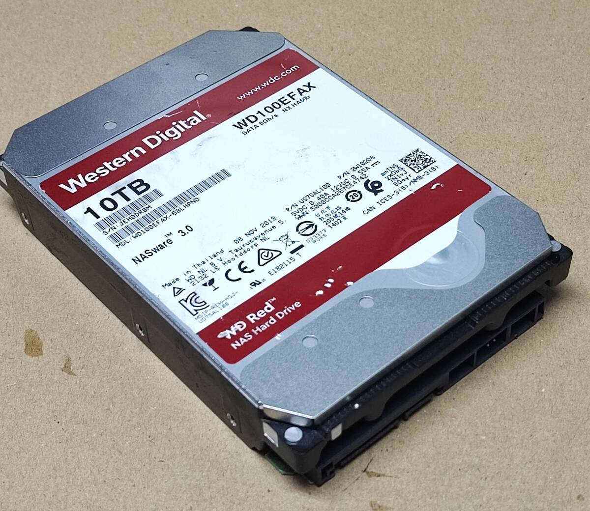 WESTERN DIGITAL WD100EFAX [10TB SATA600 5400] オークション比較