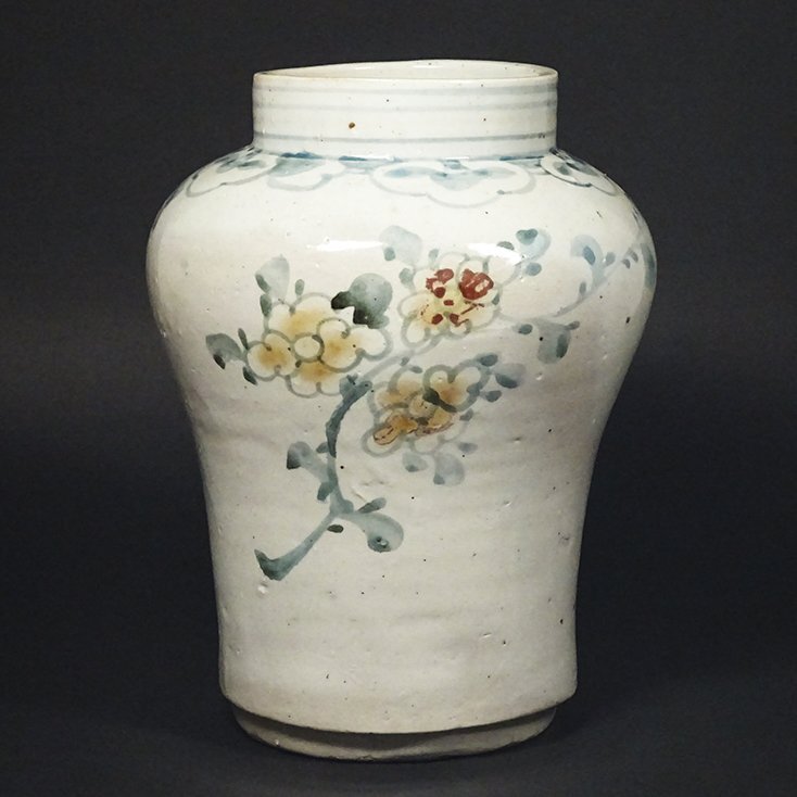 Yahoo!オークション -「李朝 染付 壺」の落札相場・落札価格