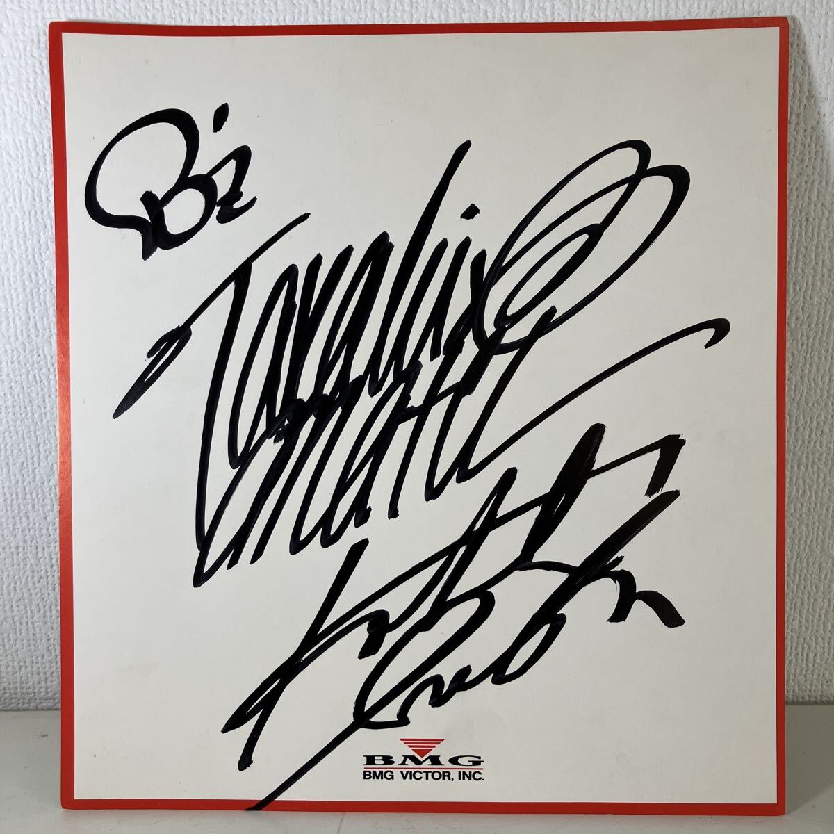 Yahoo!オークション -「b'z サイン色紙」の落札相場・落札価格