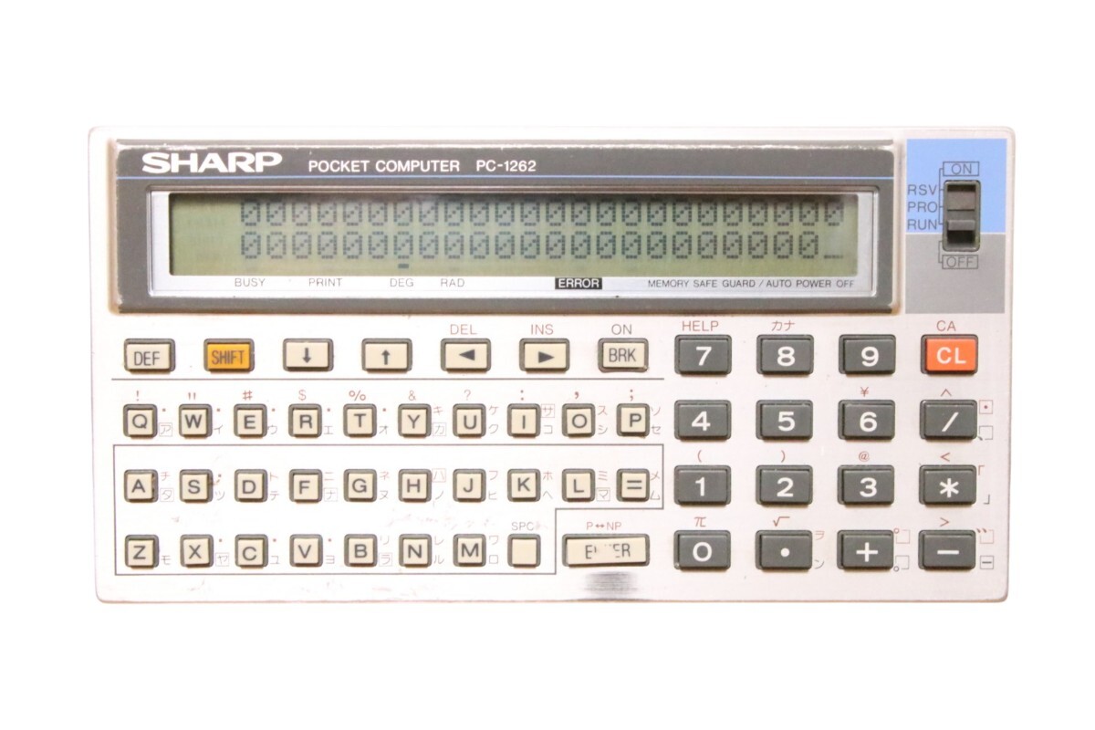 Yahoo!オークション -「pc-1262」(ポケットコンピュータ) の落札相場