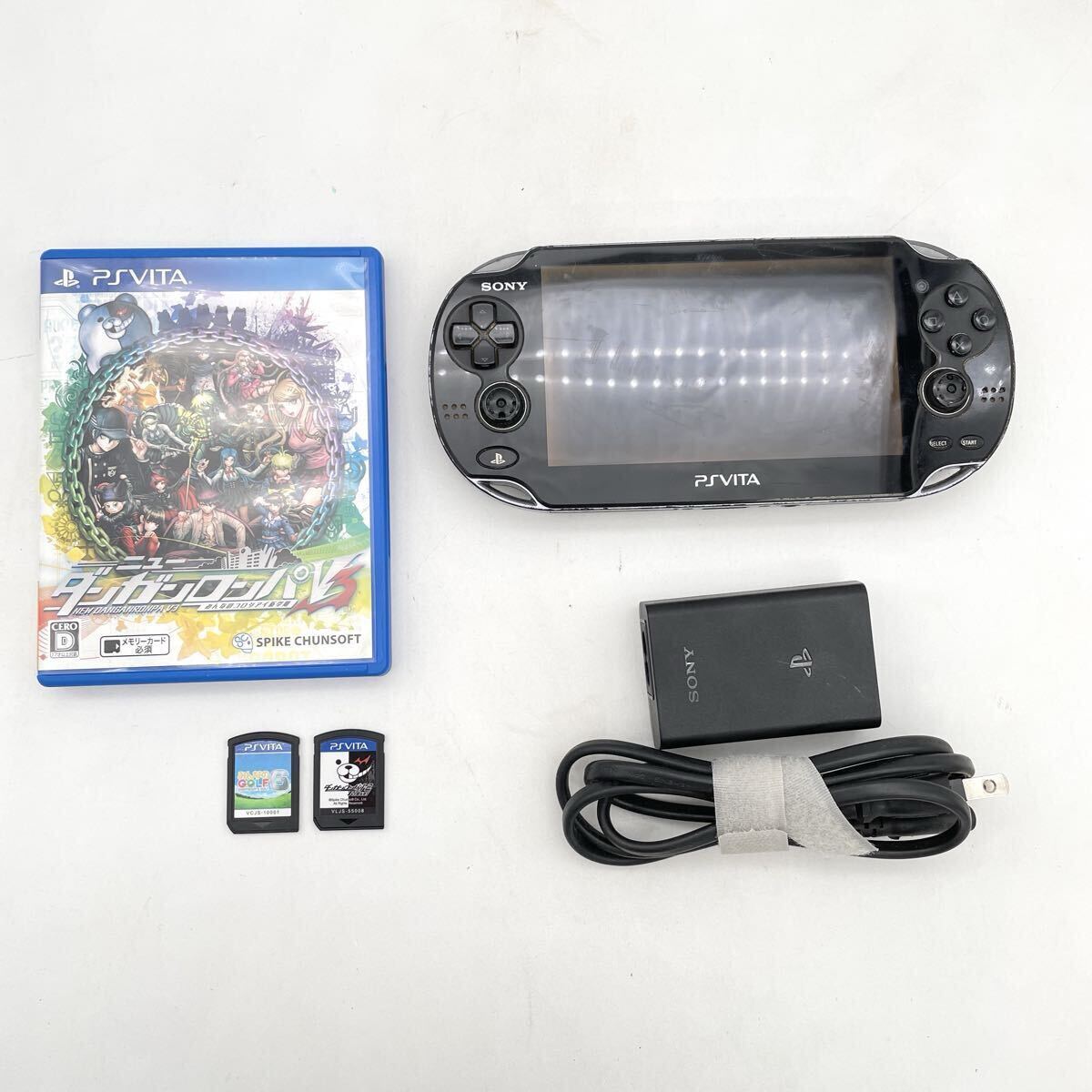 Yahoo!オークション -「ダンガンロンパ」(PS Vita本体) (PS Vita)の