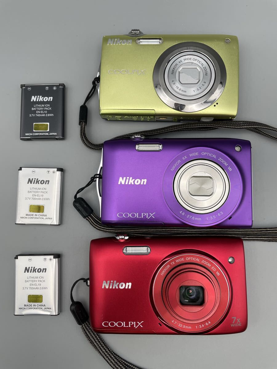 Yahoo!オークション -「nikon coolpix s3000」(コンパクトデジタル