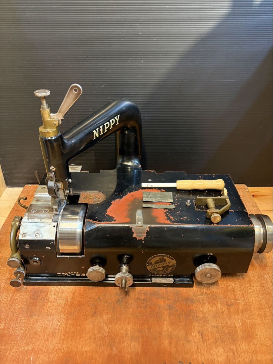 Yahoo!オークション -「ニッピ 革漉き機」の落札相場・落札価格
