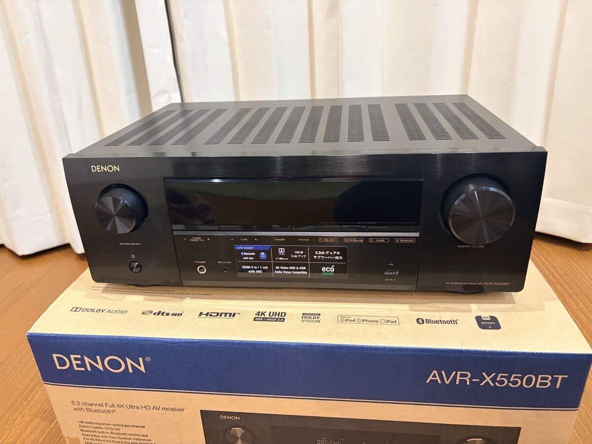 Yahoo!オークション -「avr-x550bt」の落札相場・落札価格