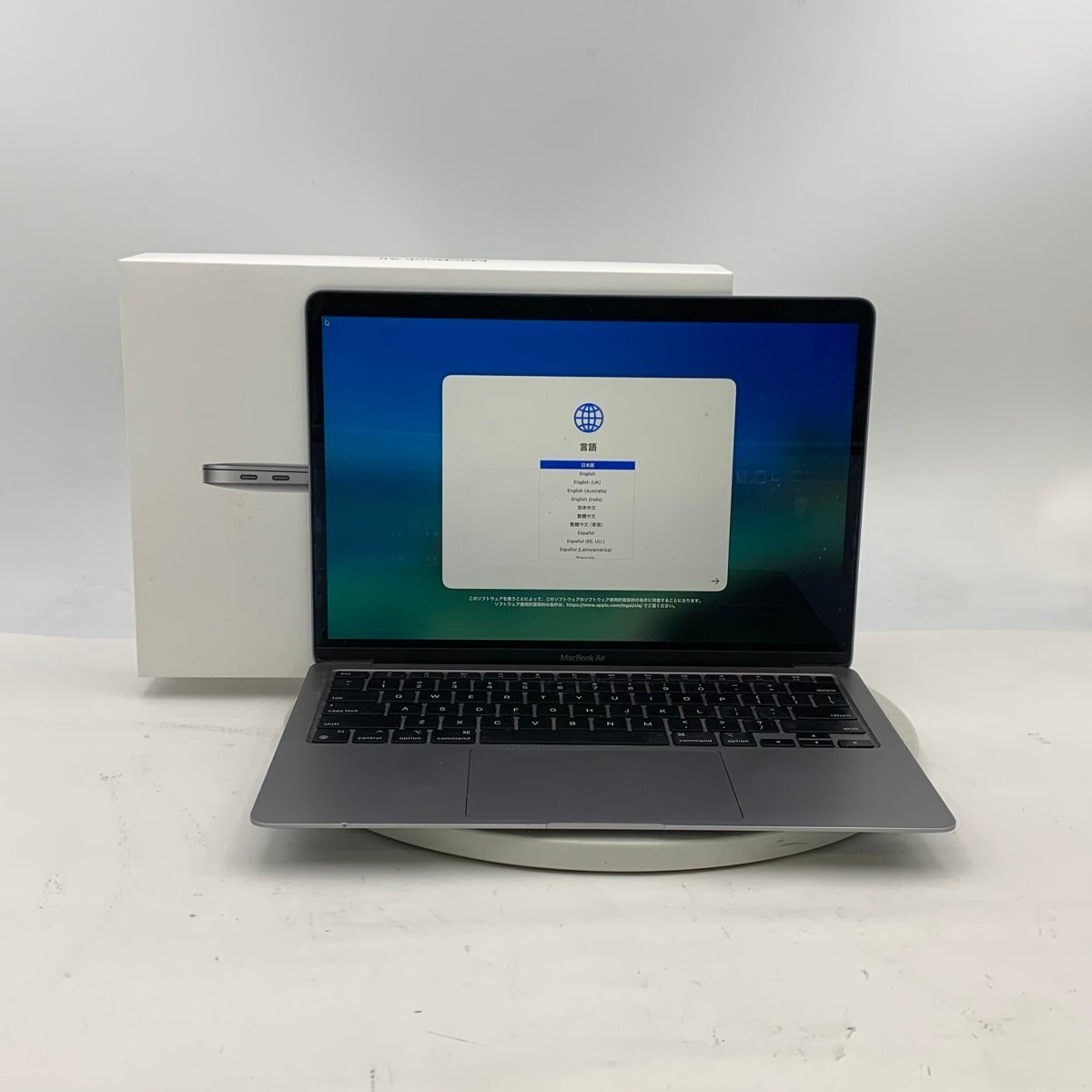 Apple MacBook Air Retinaディスプレイ 13.3 MGN63J/A [スペースグレイ