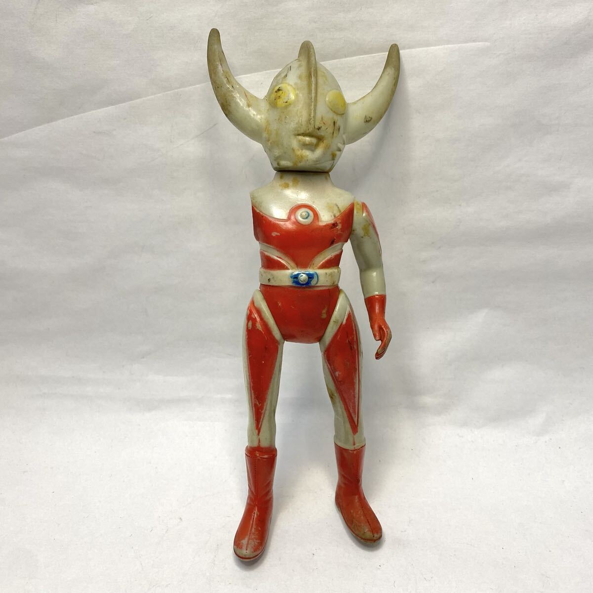 Yahoo!オークション - 当時物 ブルマァク ウルトラの父 ソフビ クリア