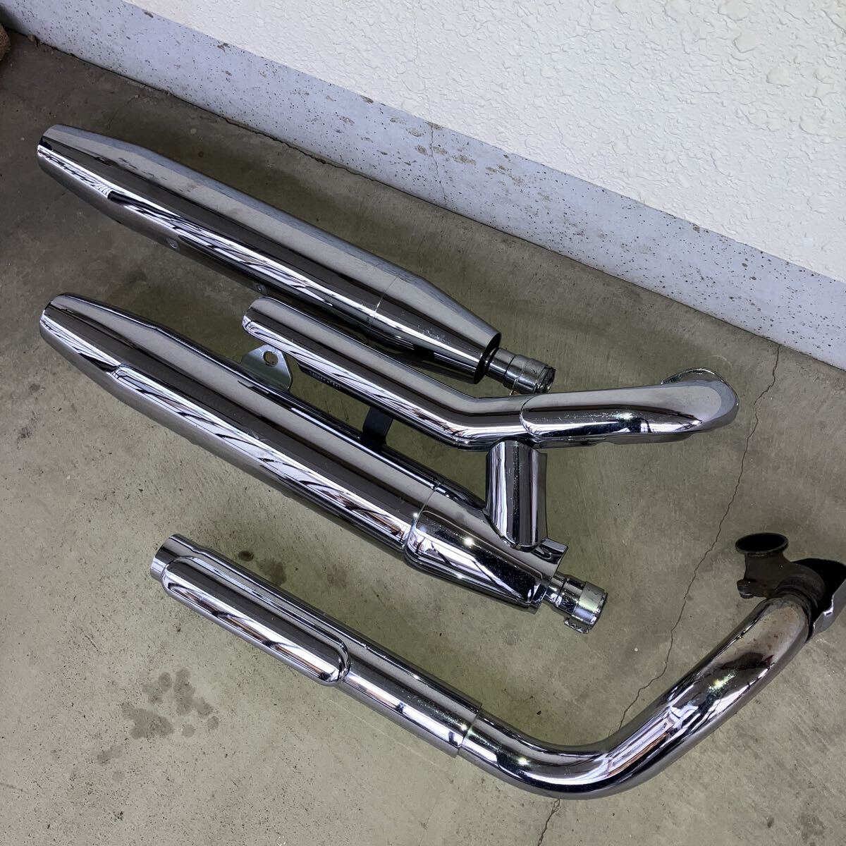 Yahoo!オークション -「ドラッグスター 400 マフラー 純正