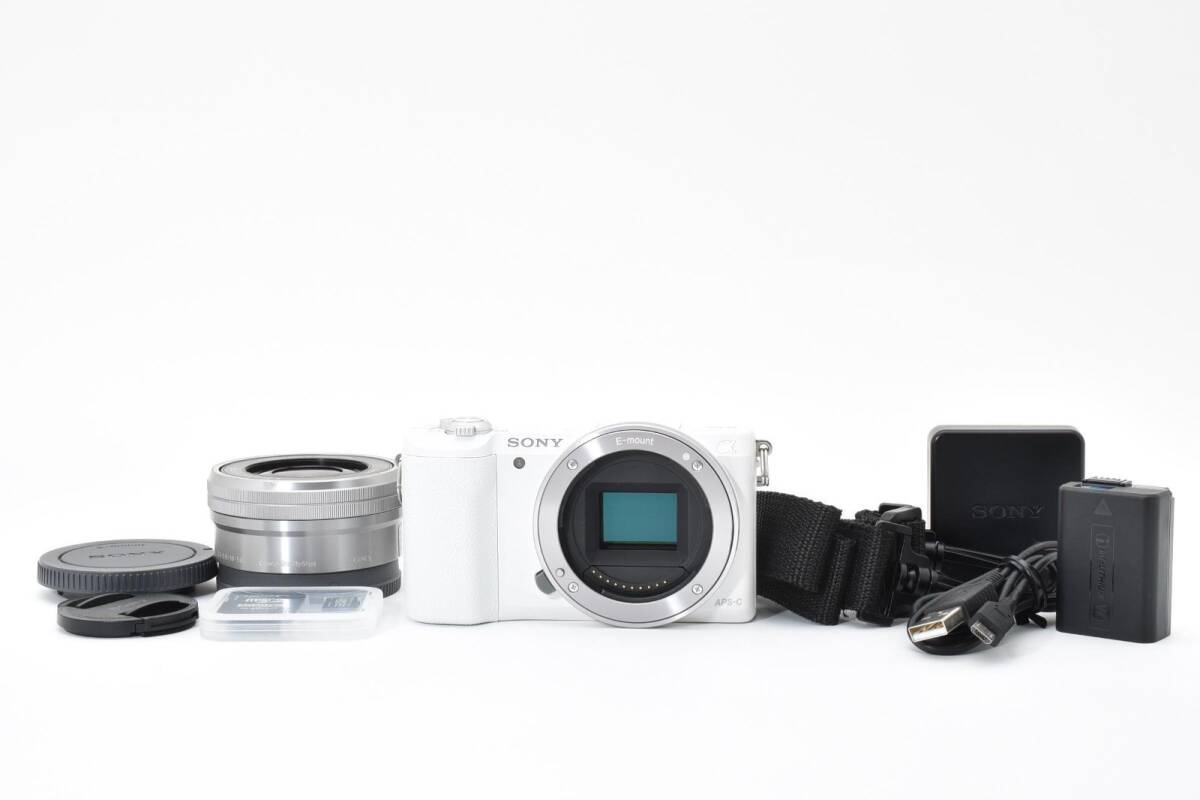 SONY α5100 ILCE-5100L パワーズームレンズキット [ホワイト