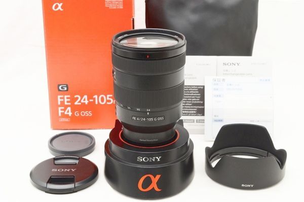 SONY FE 24-105mm F4 G OSS SEL24105G オークション比較 - 価格.com