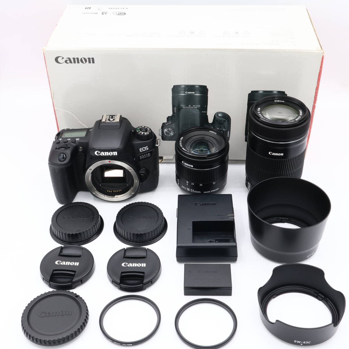 CANON EOS 9000D ダブルズームキット オークション比較 - 価格.com