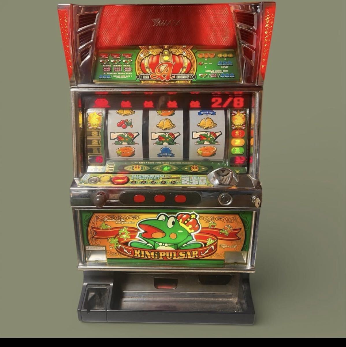 Yahoo!オークション -「キングパルサーエース」(パチスロ実機