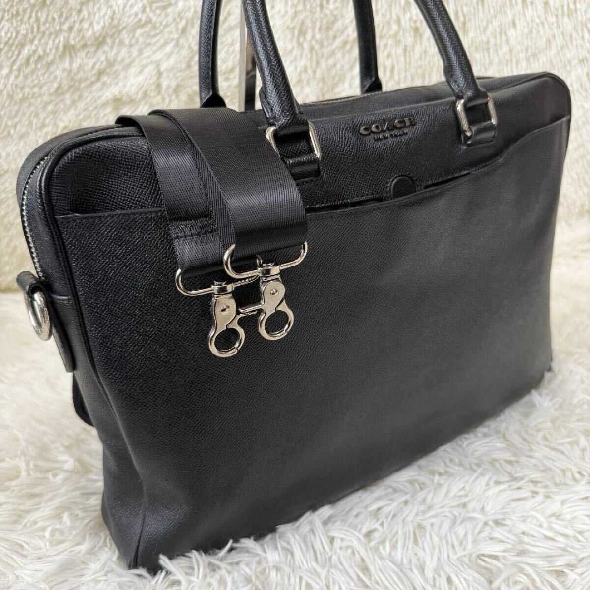 Yahoo!オークション -「coachビジネスバッグ」の落札相場・落札価格