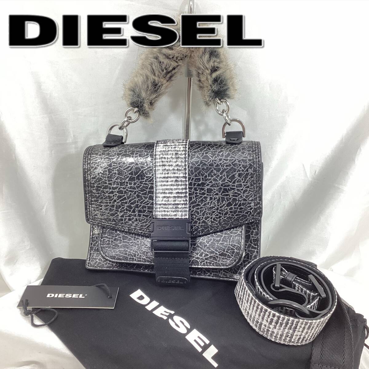 2026年最新】Yahoo!オークション -ディーゼル ファー バッグの中古品